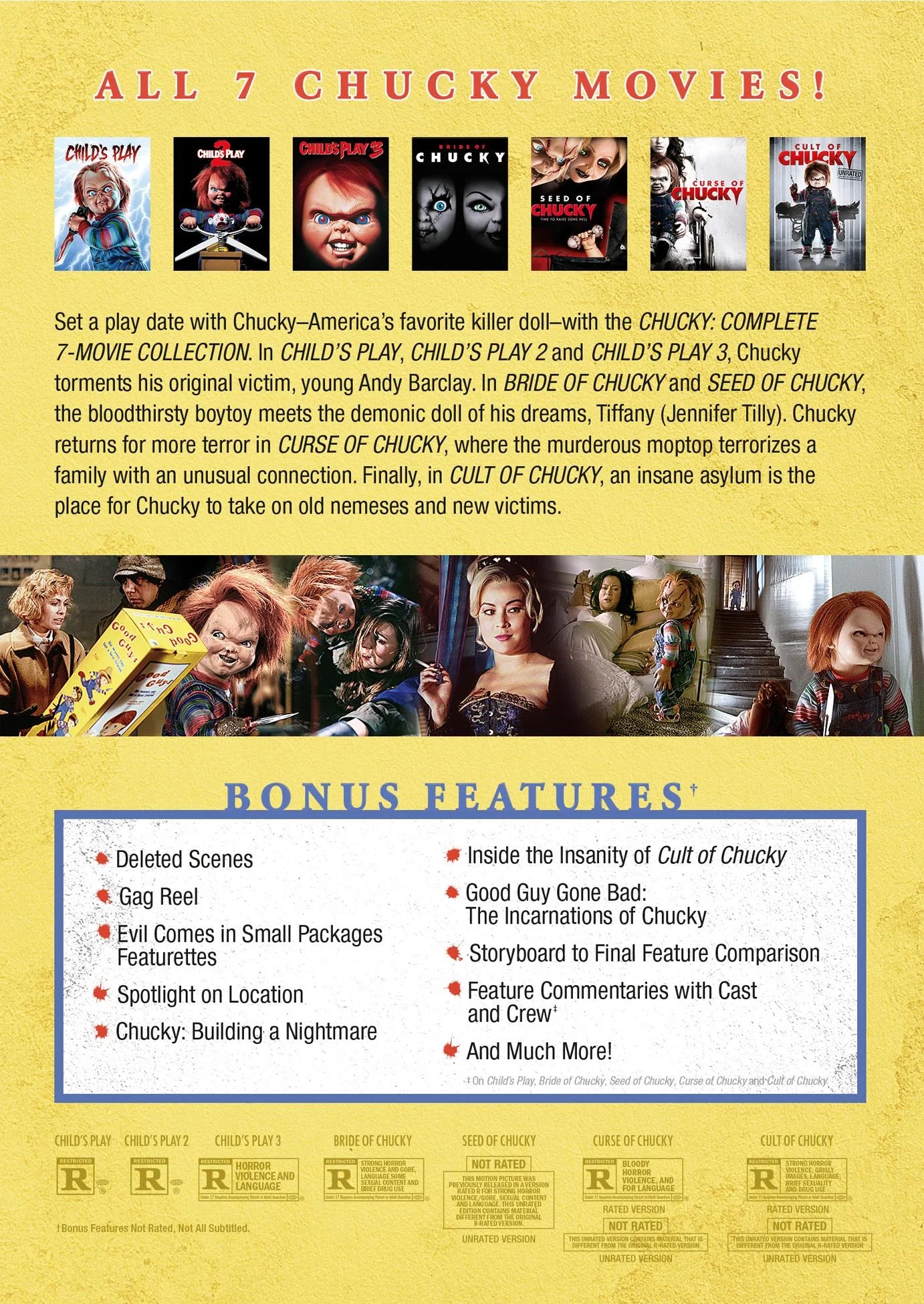 Chucky: the Complete Collection (DVD)