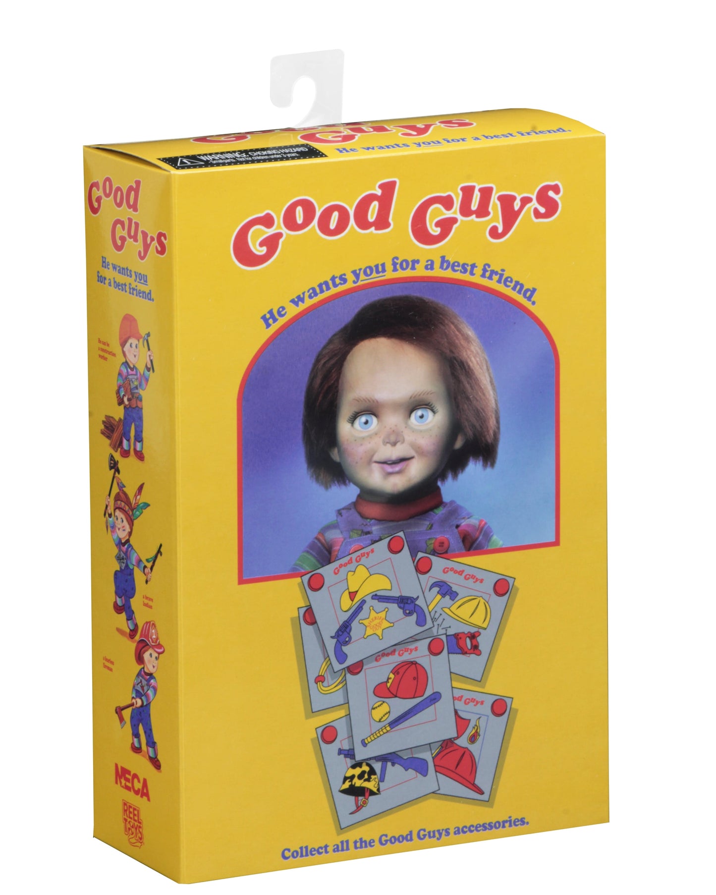Child'S Play (1988) 4" Ultimate Chucky Action Figure, by
