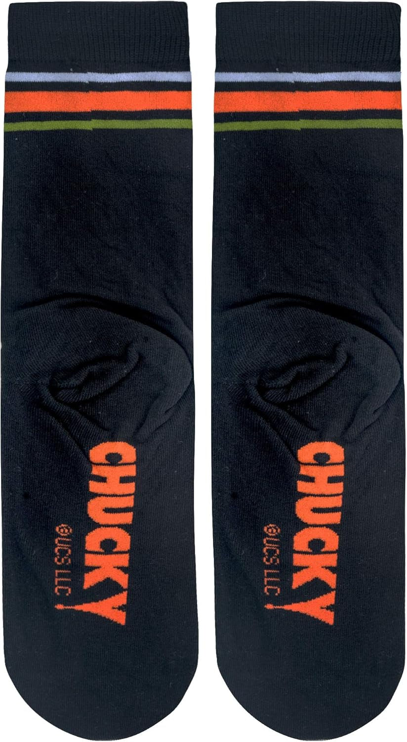 , Women'S, Movies, Childs Play Chucky, Crew, Novelty Funny Cute Cool Socks